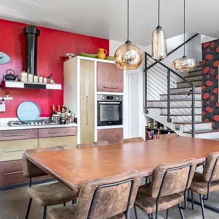 La Maison Du Bonheur Willa Montreuil (Seine-Saint-Denis)